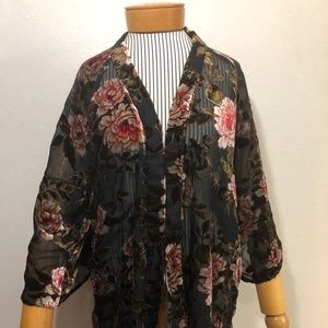 ☀️Sheer Floral Kimono -American Eagle Outfitters